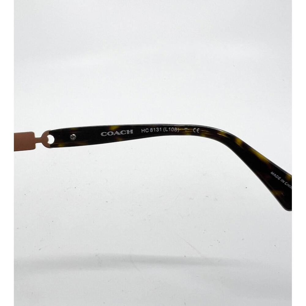 Coach HC 8131 L108 528113  Brown Light 58-16-135 3N Sunglasses Frames 58-16 4804 - Picture 6 of 7